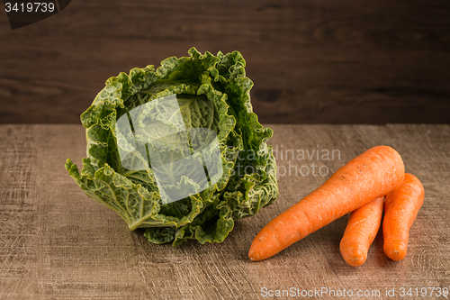 Image of Carrots and green beans