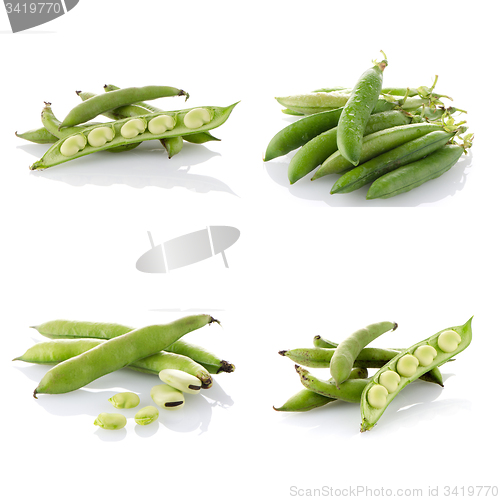 Image of Set of green beans