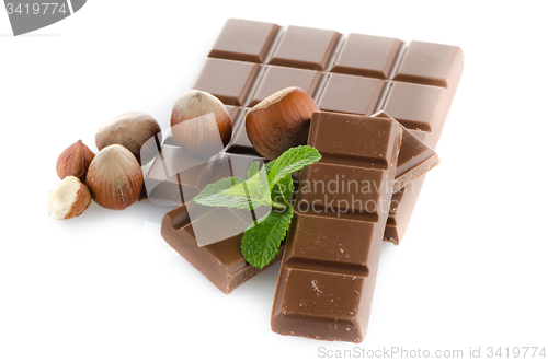 Image of Chocolate parts