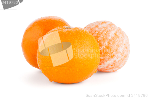 Image of Ripe tangerine or mandarin