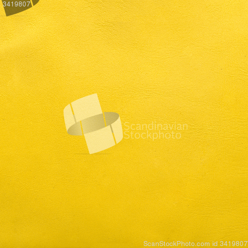 Image of Yellow leather