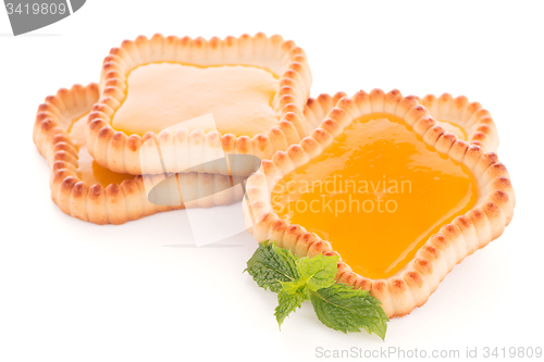 Image of Lime jam tartlets