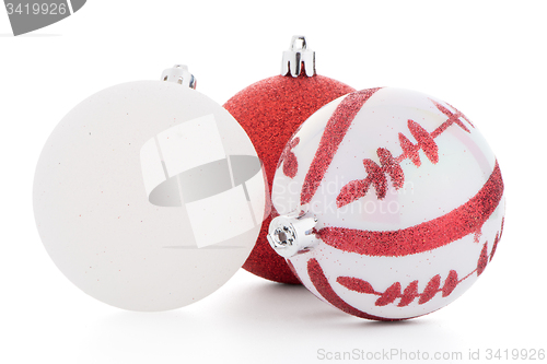 Image of christmas decorative balls