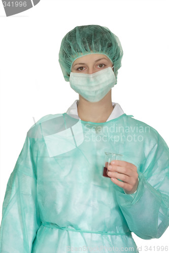 Image of Doctor in scrubs