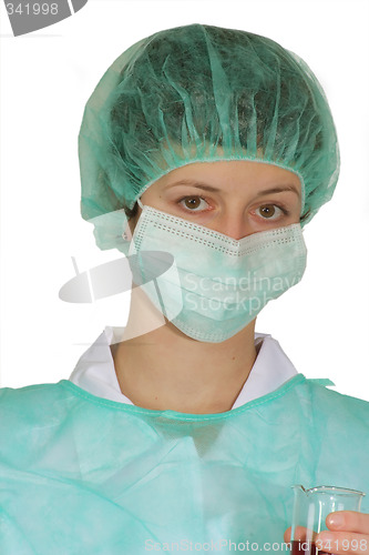 Image of Doctor with face mask