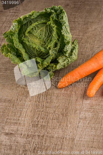 Image of Carrots and green beans