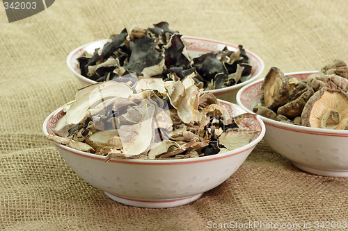 Image of Dried asias mushroom mix