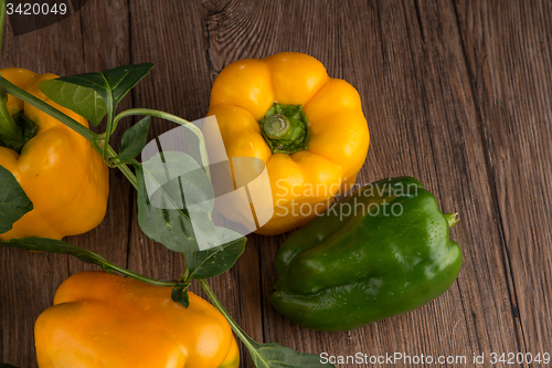 Image of Colored bell peppers