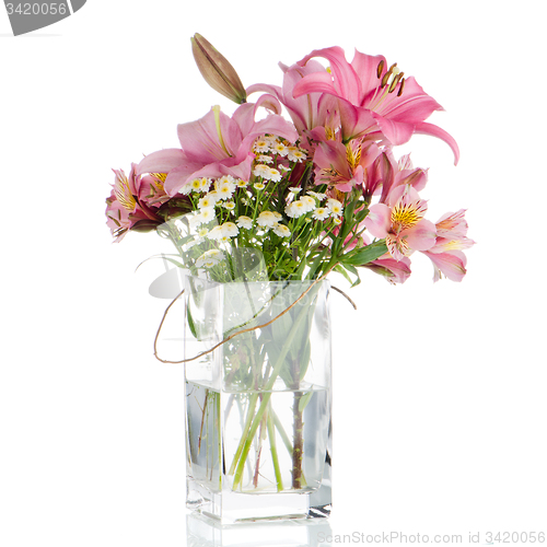 Image of Bouquet of various flowers