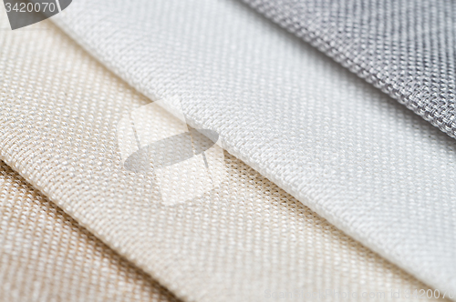 Image of Beige fabric