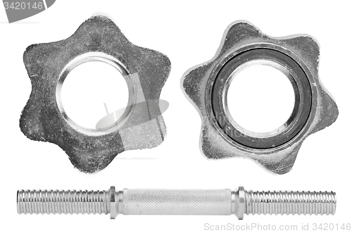 Image of Dumbbell weights parts