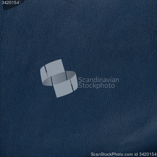 Image of Blue leather 