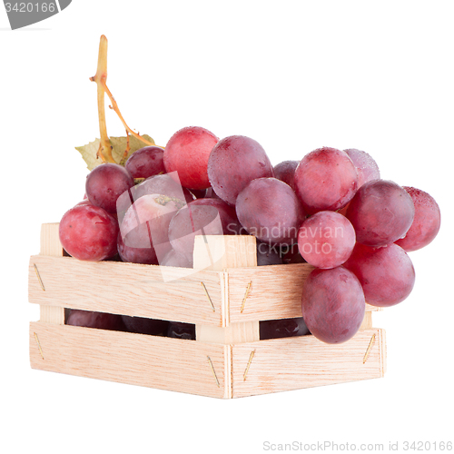 Image of Bunch of red grapes