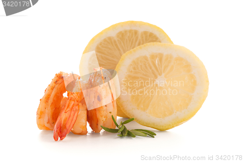 Image of Shrimp with lime