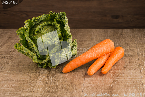 Image of Carrots and green beans