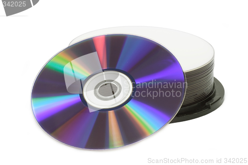 Image of Stack of DVD