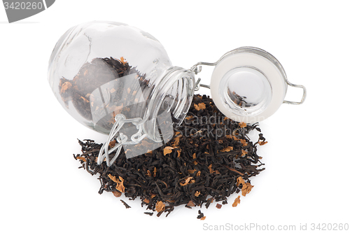 Image of Tea in a glass jar