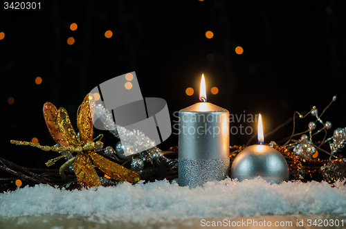 Image of Christmas candles