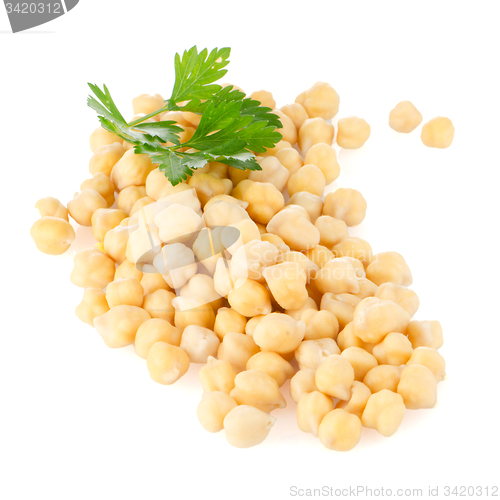 Image of Pile of chickpeas