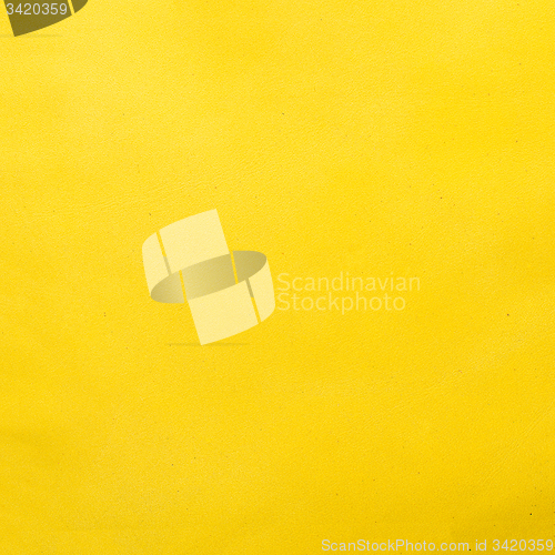 Image of Yellow leather