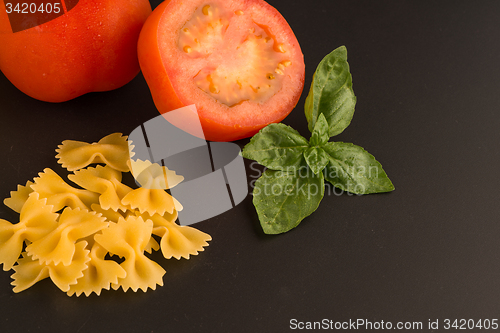 Image of Pasta ingredients