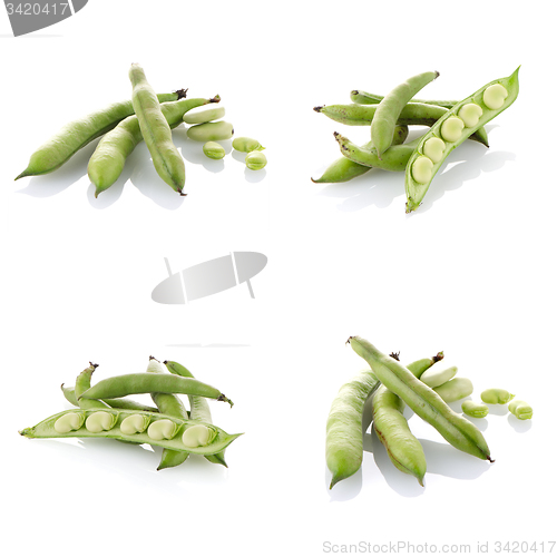 Image of Set of green beans