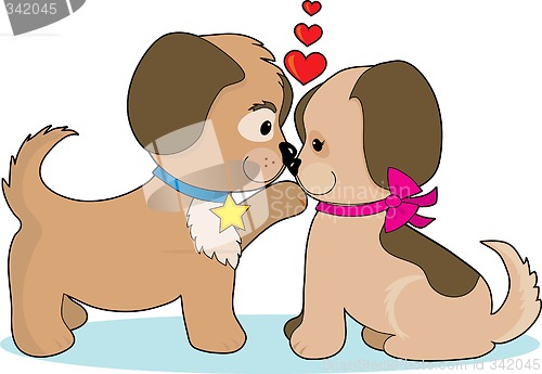 Image of Dogs in Love