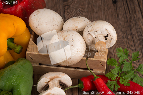 Image of Colored bell peppers