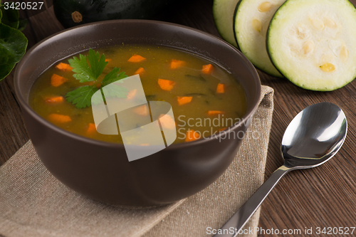 Image of Soup with vegetables