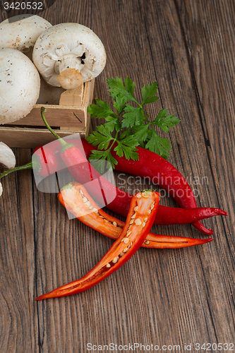 Image of Red hot chili peppers