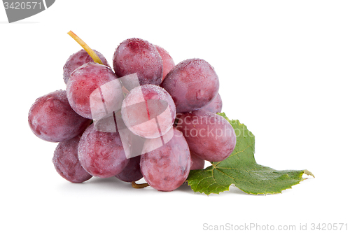 Image of Bunch of red grapes