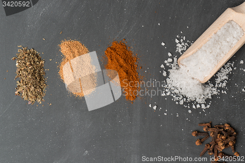 Image of Cooking ingredients for mediterranean cuisine