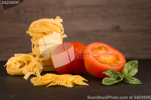 Image of Pasta ingredients
