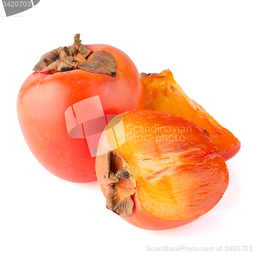 Image of Ripe persimmons