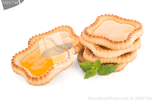 Image of Lime jam tartlets