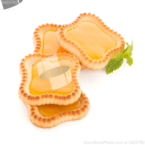 Image of Lime jam tartlets