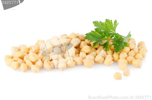 Image of Pile of chickpeas