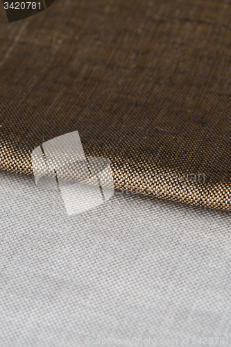 Image of White fabric texture