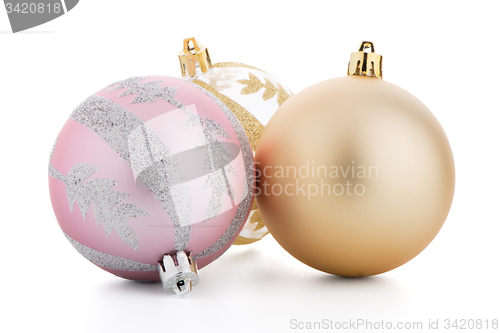 Image of christmas decorative balls