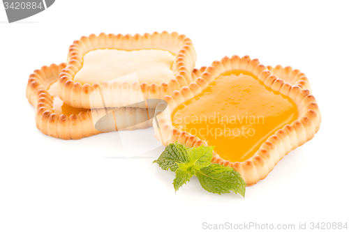 Image of Lime jam tartlets