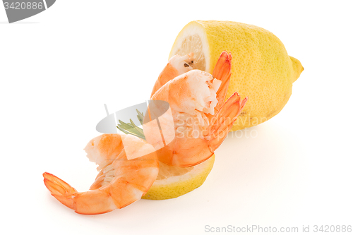 Image of Shrimp with lime