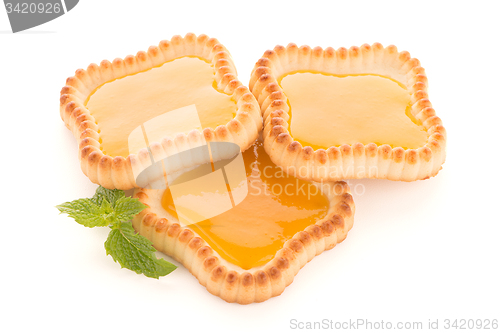 Image of Lime jam tartlets