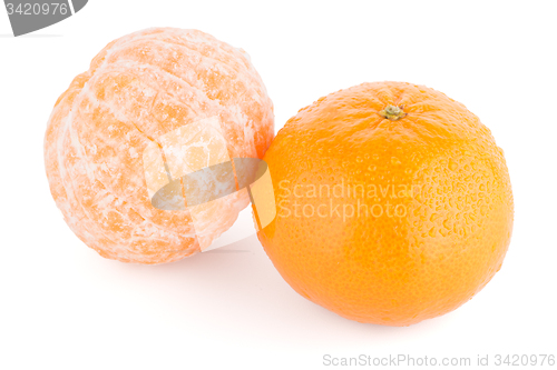 Image of Ripe tangerine or mandarin