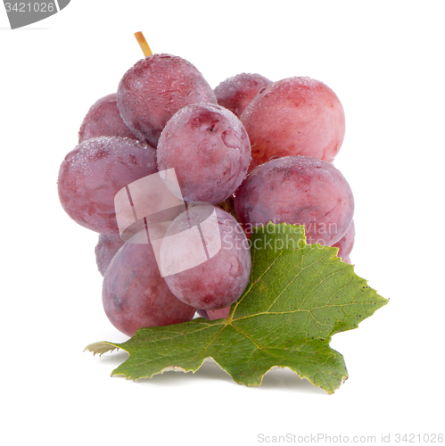 Image of Bunch of red grapes