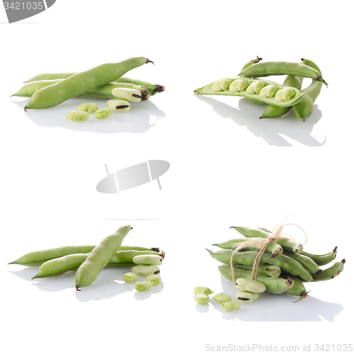 Image of Set of green beans