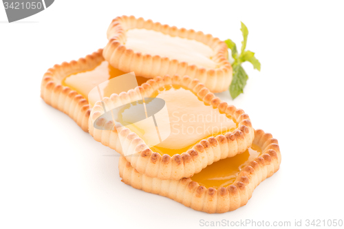 Image of Lime jam tartlets