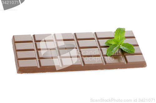 Image of Closeup detail of chocolate