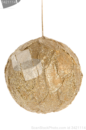 Image of Christmas ball isolated