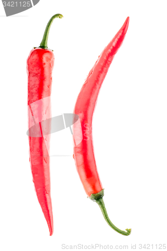 Image of Red chilli peppers