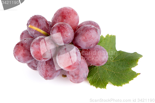 Image of Bunch of red grapes